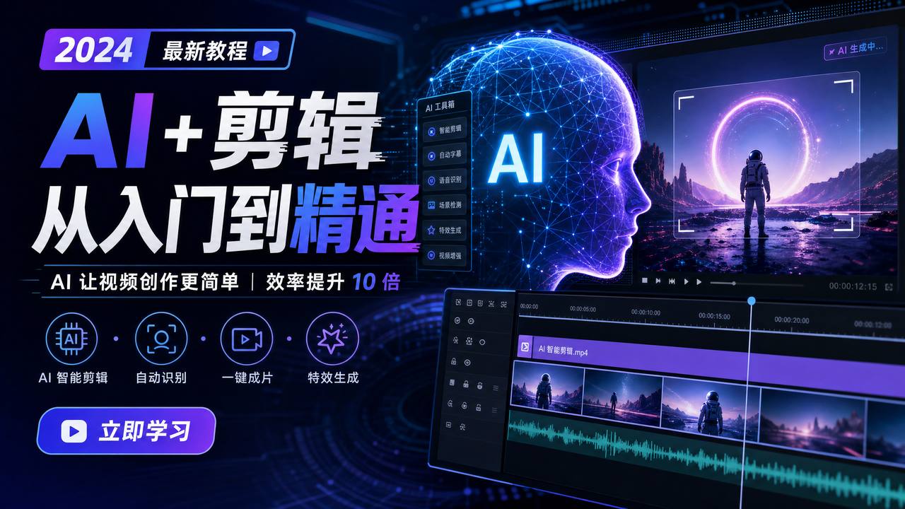 抖阴AI剪辑传媒教程